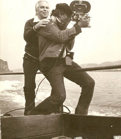 Santiago Álvarez e Iván Nápoles en Vietnam
