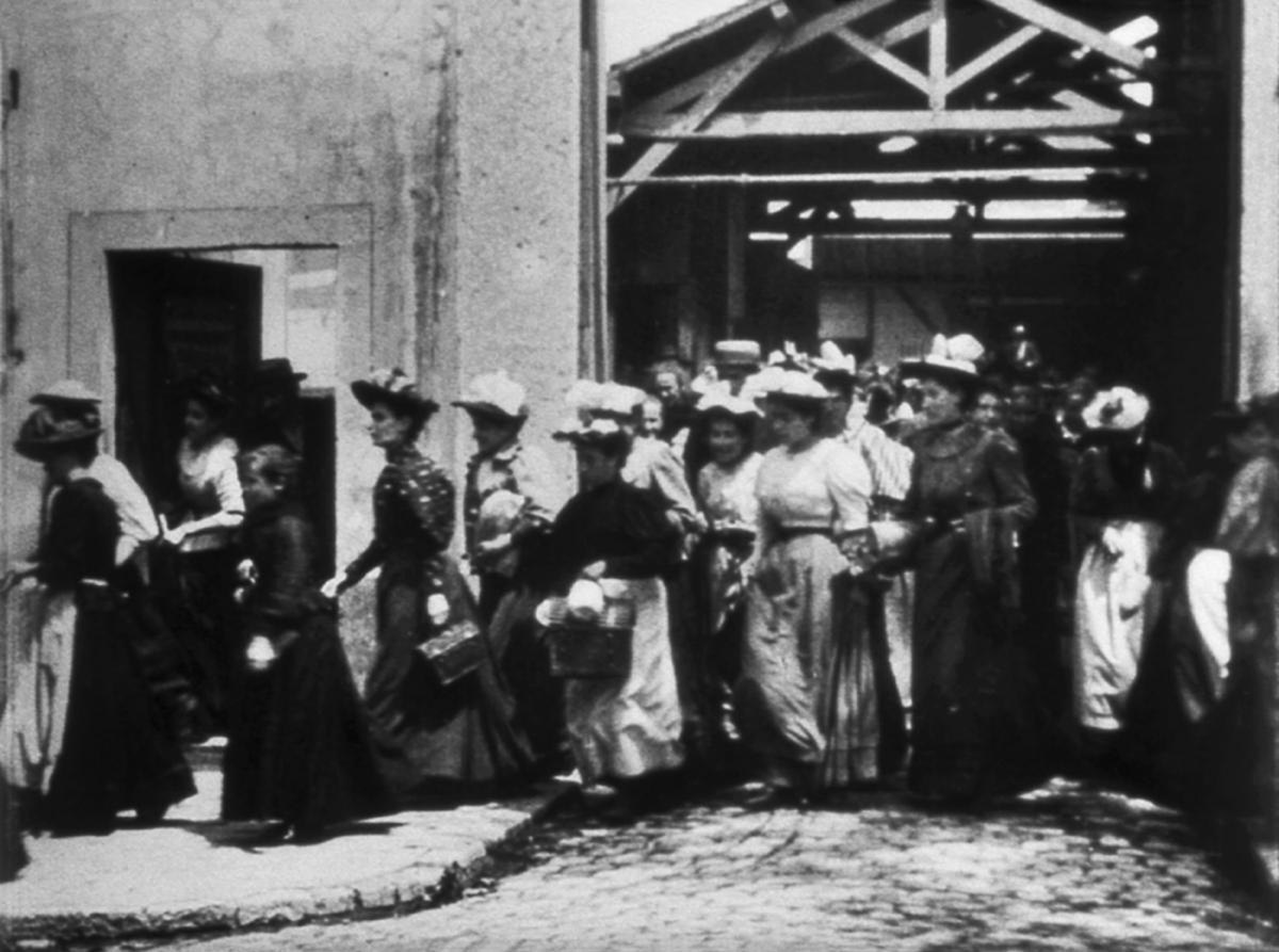 La Sortie de l'usine Lumière à Lyon