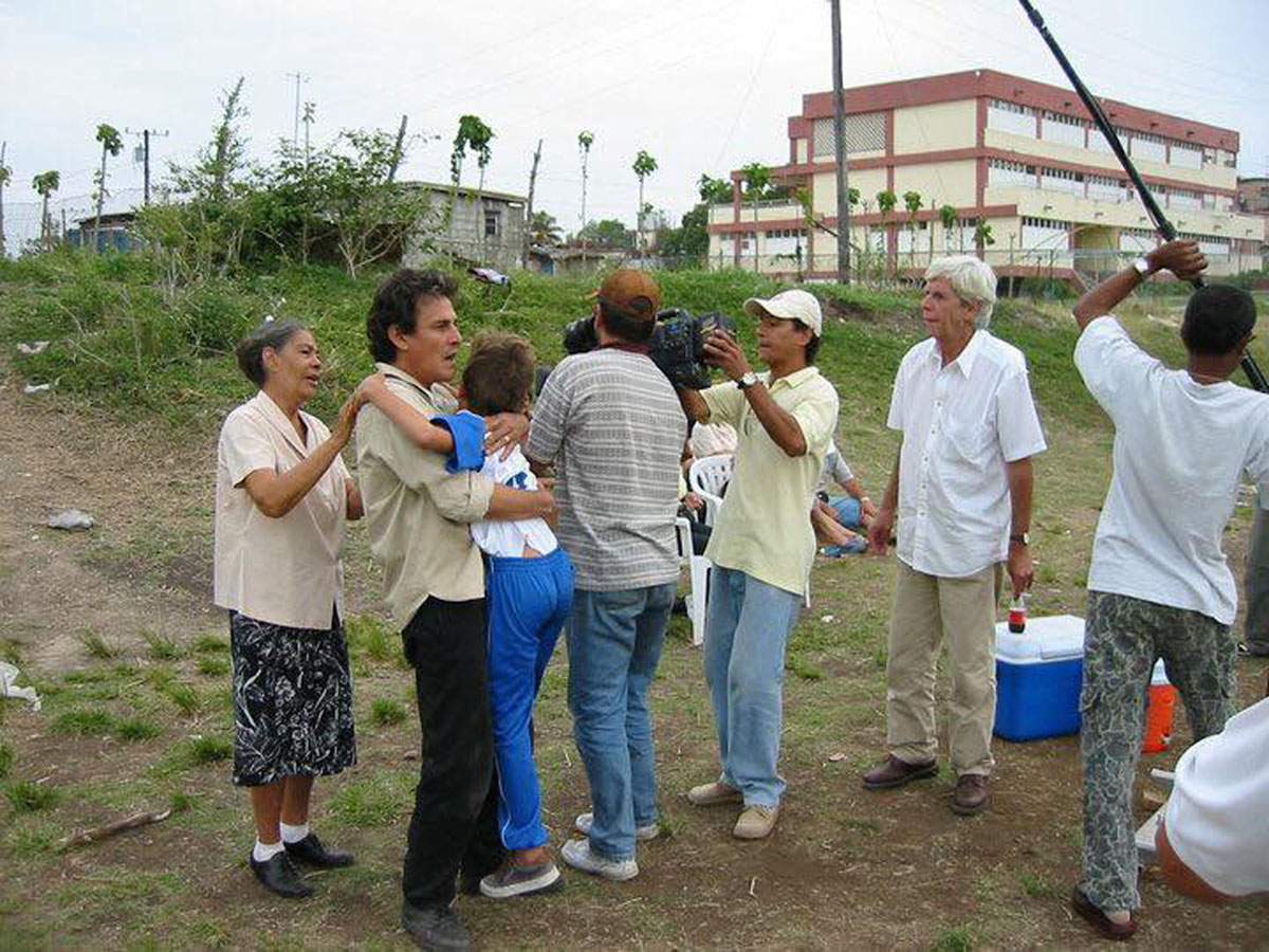 Rodaje de Barrio Cuba