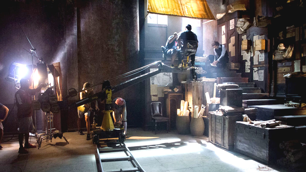 rodaje de Buscando a Casal