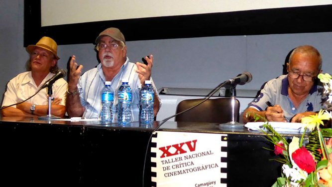 Armando Pérez Padrón, Luciano Castillo y Jorge Santos Caballero